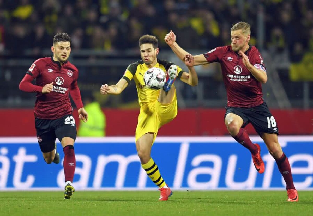 NURNBERG - BORUSSIA 0-0 // S-a stins Borussia? Dortmund riscă să piardă și titlul în Germania » Favre refuză să admită criza liderului