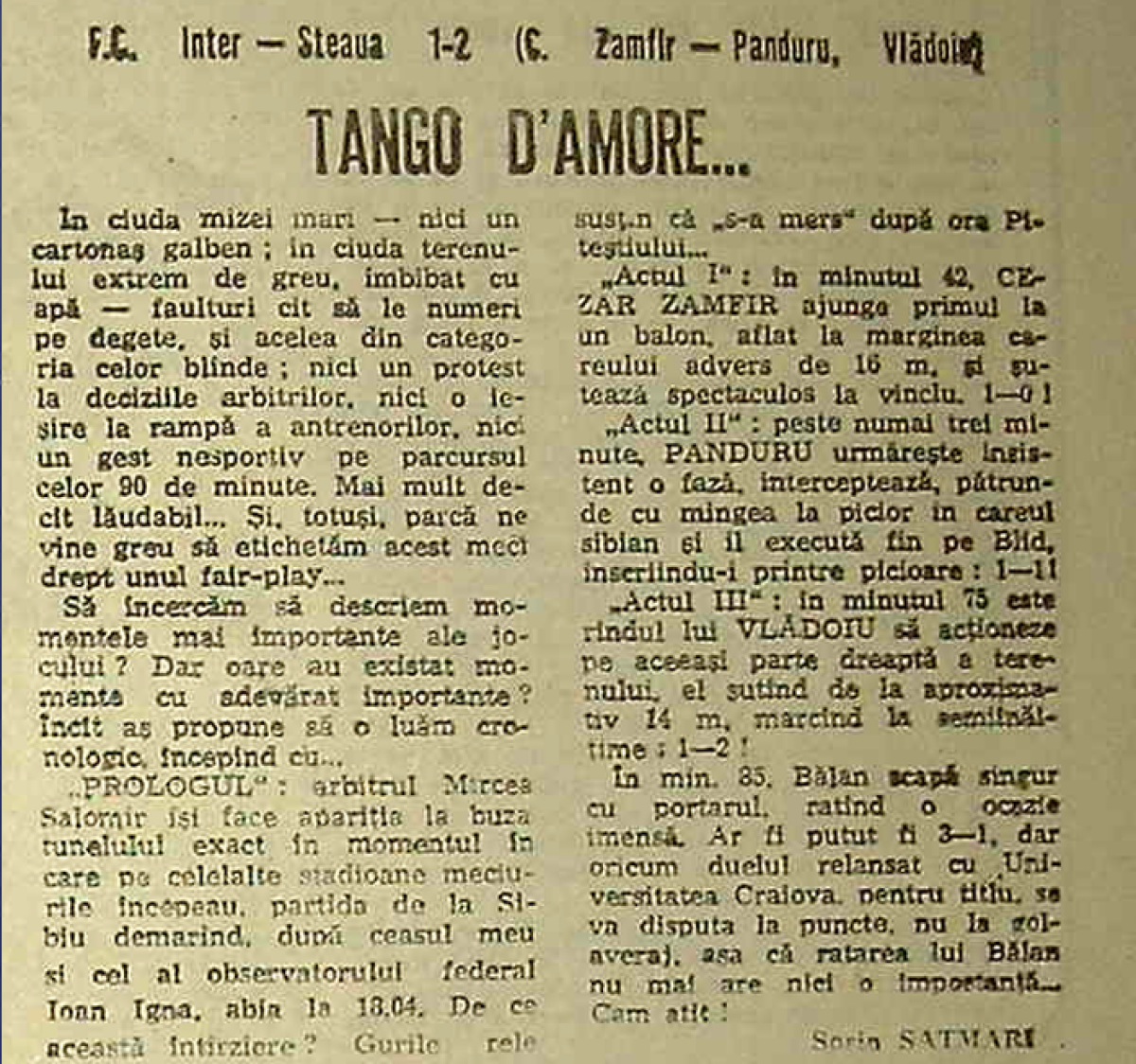 VIDEO Viorel Hizo scoate la suprafață un blat făcut de Steaua acum 28 de ani: „Conduceam cu 1-0 și am zis «ce facem?»”