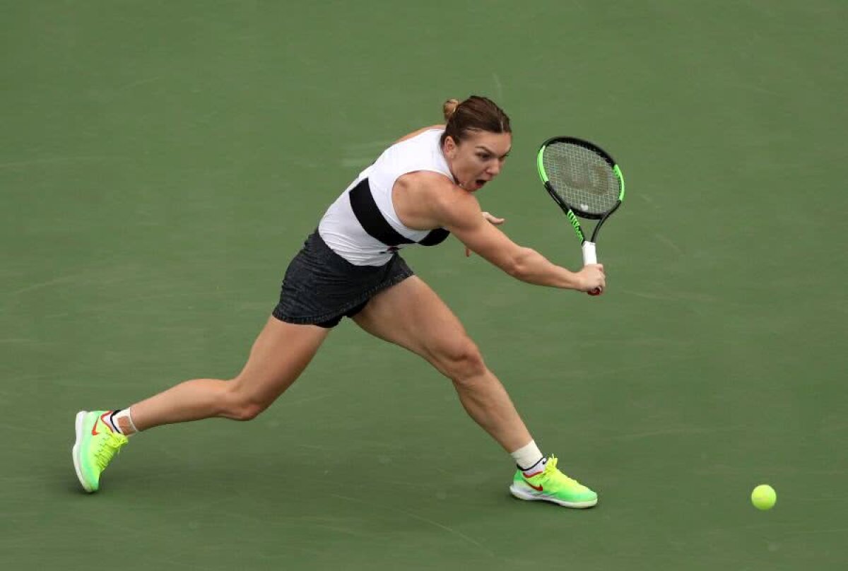 SIMONA HALEP - EUGENIE BOUCHARD // VIDEO + FOTO Emoții doar în setul I: Simona o învinge clar pe Bouchard și avansează la Dubai » Cu cine va juca în turul III