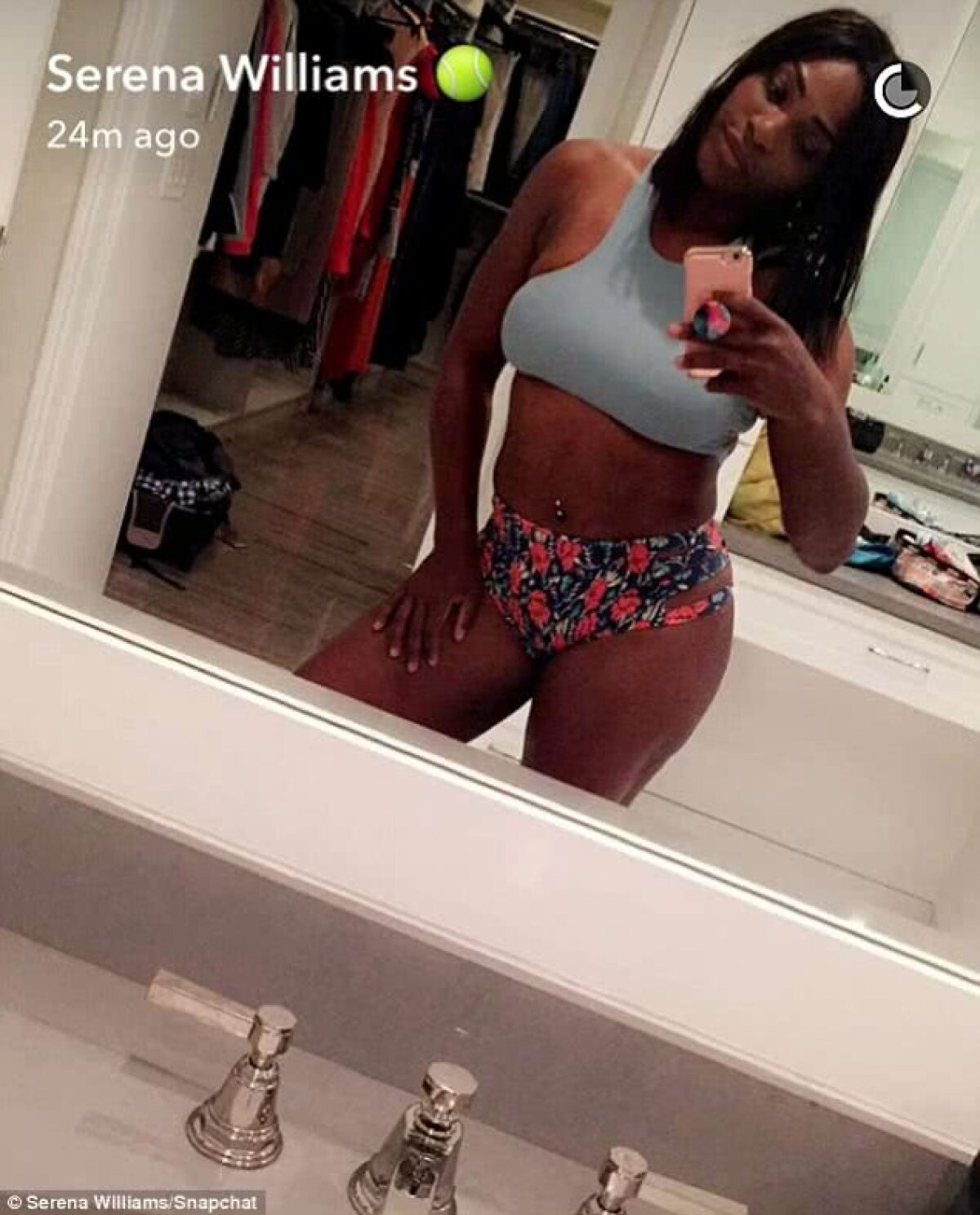 FOTO Serena Williams, noi imagini sexy: „Încep să mă pricep la olărit”