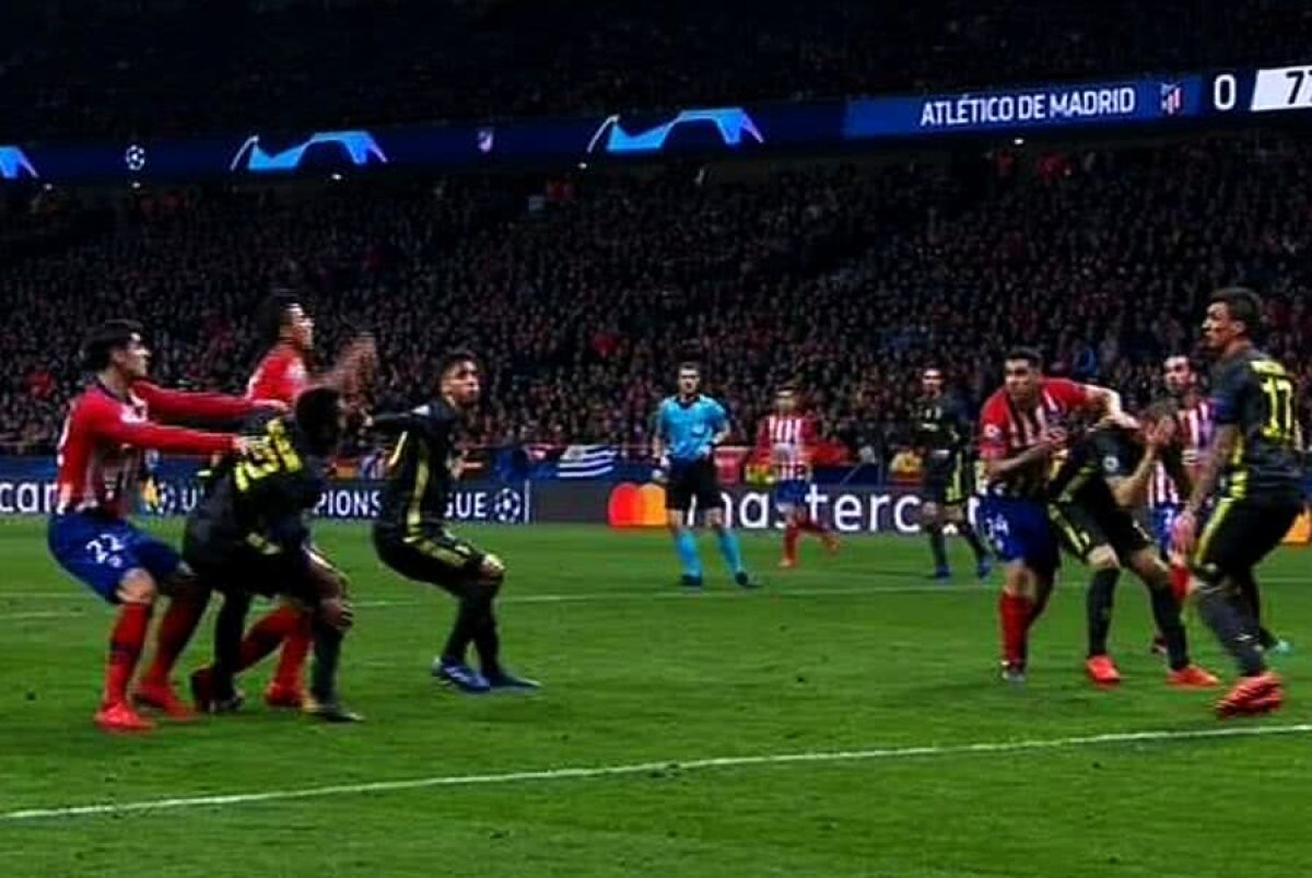 ATLETICO MADRID - JUVENTUS 2-0 // GALERIE FOTO + VIDEO Fază incredibilă! Bonucci a simulat o lovitură în figură, apoi și-a luat mâna de pe față ca să vadă faza!  