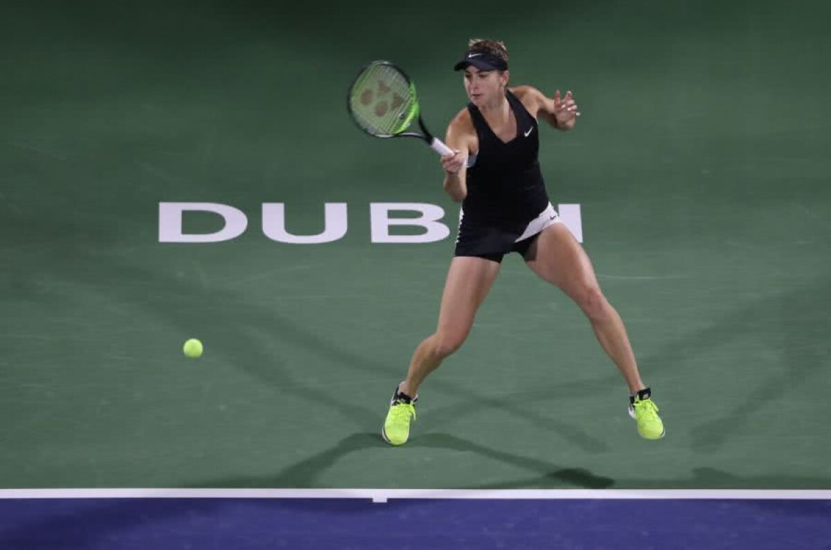 SIMONA HALEP - BELINDA BENCIC // VIDEO + VIDEO » Halep, ELIMINATĂ de la Dubai! Turnură incredibilă în duelul cu Bencic