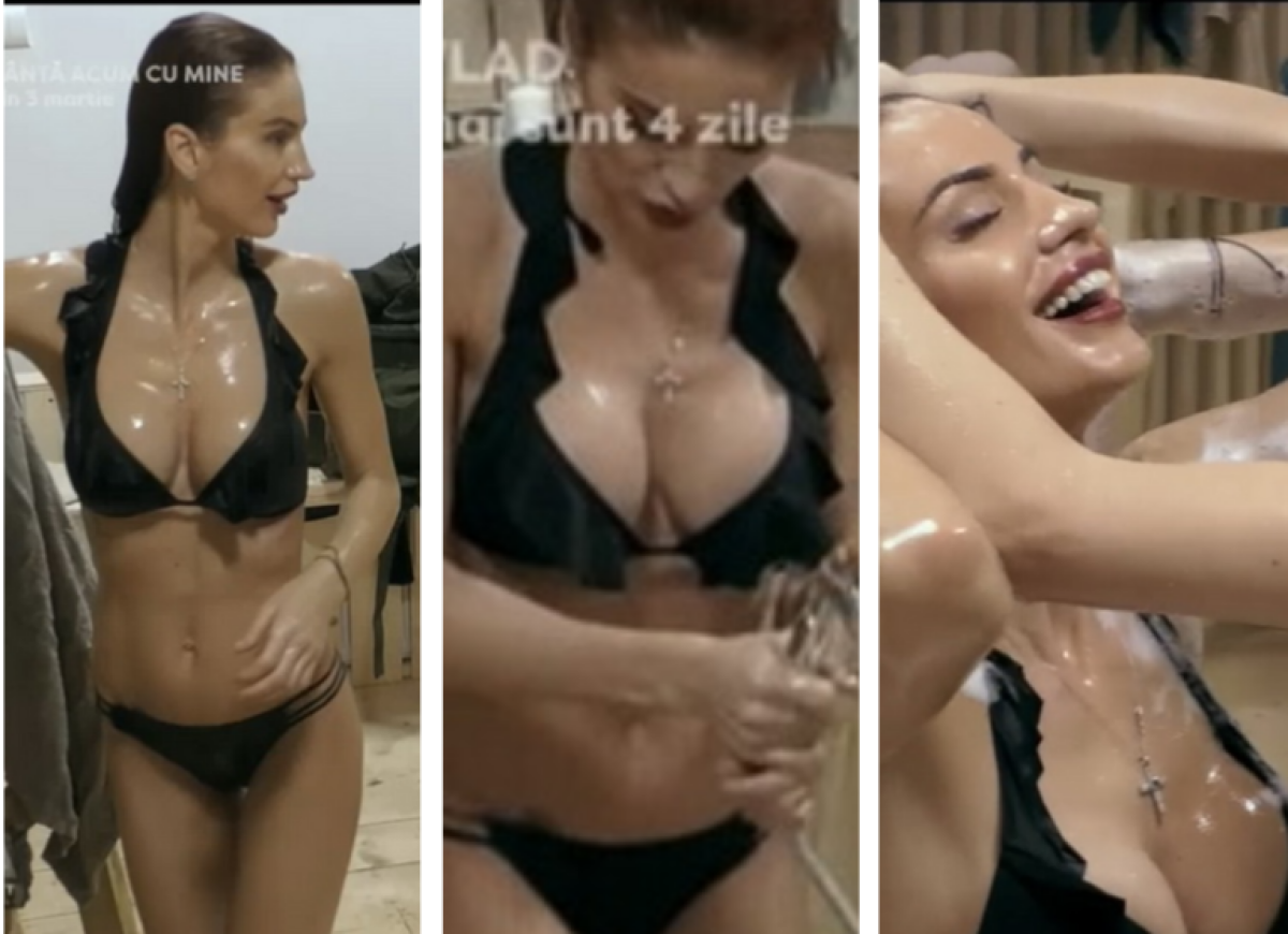 FOTO Show EROTIC la Pro TV! Au uitat că sunt filmate non-stop: au renunțat la haine și și-au unduit lasciv trupurile în spumă