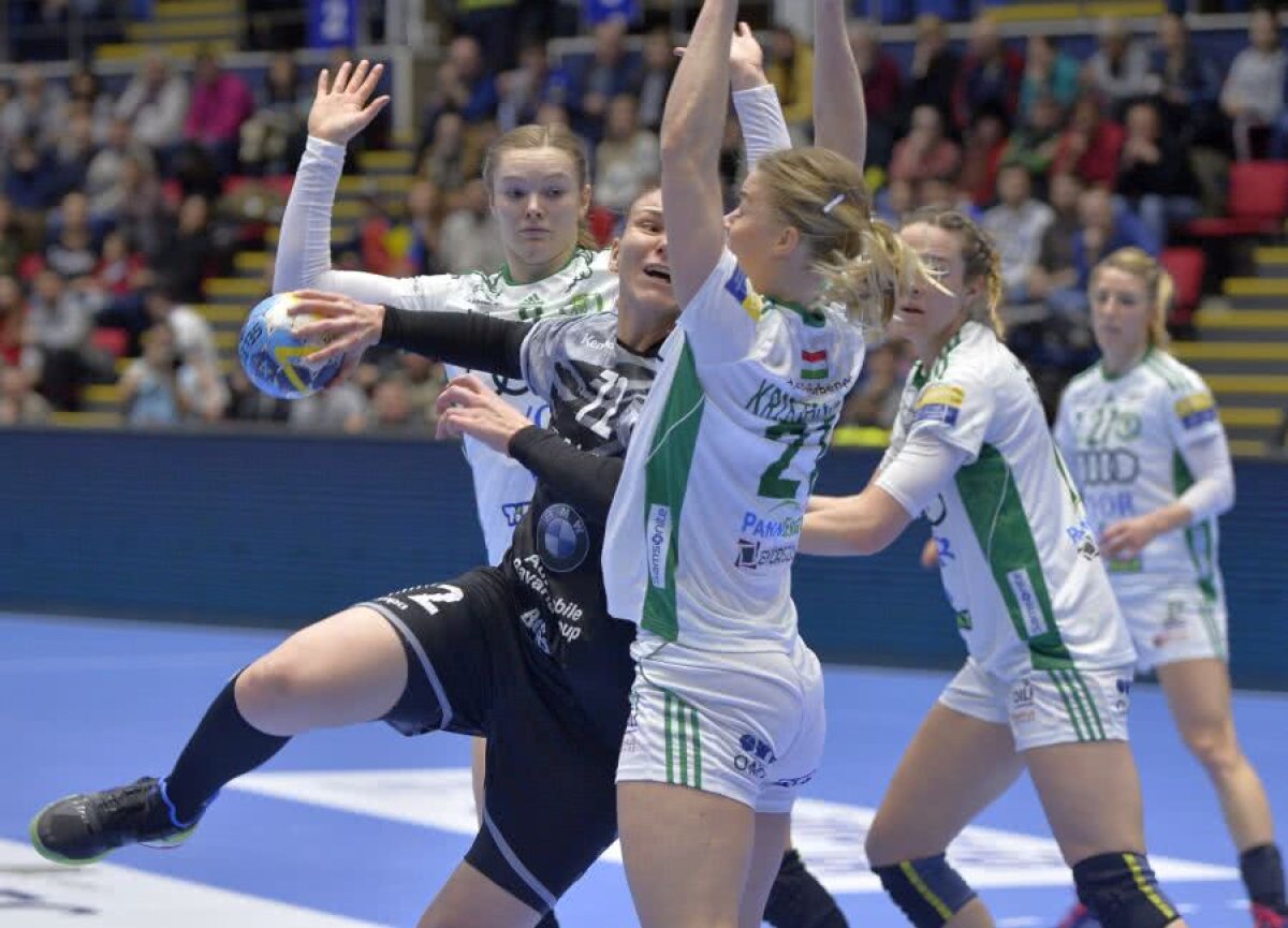 FOTO CSM București - Gyor » Maghiare superioare și la Polivalentă: bucureștencele au căzut pe finalul reprizelor