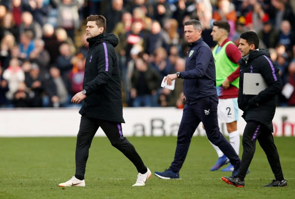 BURNLEY - TOTTENHAM 2-1 // VIDEO Scandal cât casa în Premier League » Mauricio Pocchetino, la un pas de bătaie cu arbitrul Mike Dean