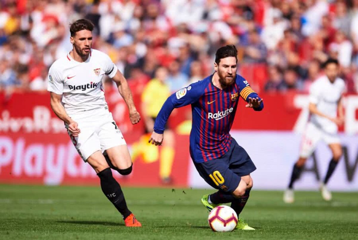 SEVILLA - BARCELONA 2-4 // Messi, îngerul blaugrana » A ajuns la 50 de hat-trick-uri și 650 de goluri în carieră