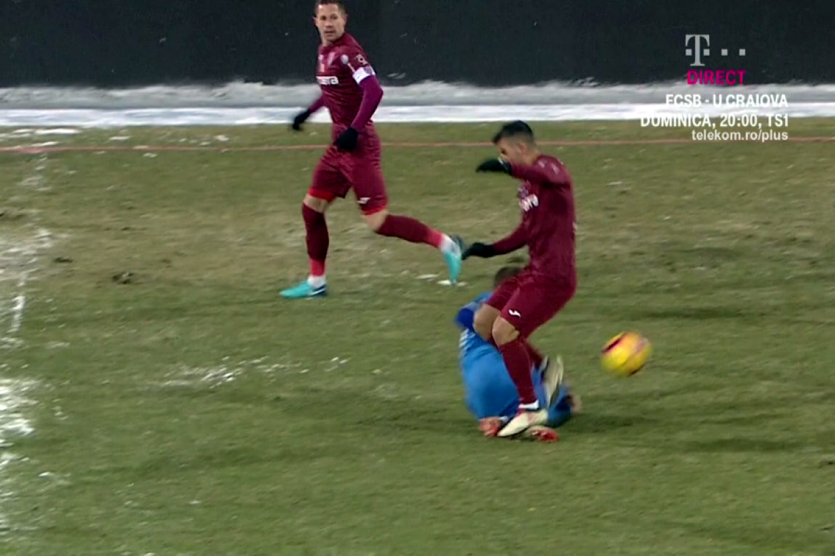 FOTO Gest INEXPLICABIL făcut de Culio! Eliminat în 17 minute după o intrare HORROR