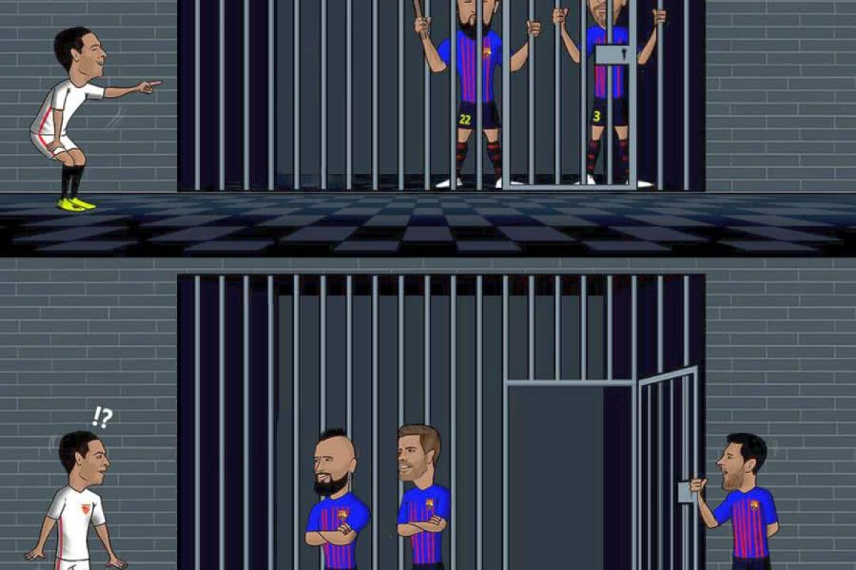 SEVILLA - BARCELONA 2-4 // Cele mai tari meme-uri după spectacolul făcut de Messi contra Sevillei 