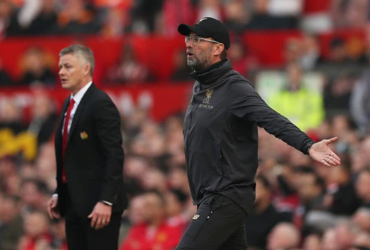 MANCHESTER UNITED - LIVERPOOL 0-0 // VIDEO + FOTO Klopp, pas greșit în lupta cu Guardiola pentru titlul din Premier League