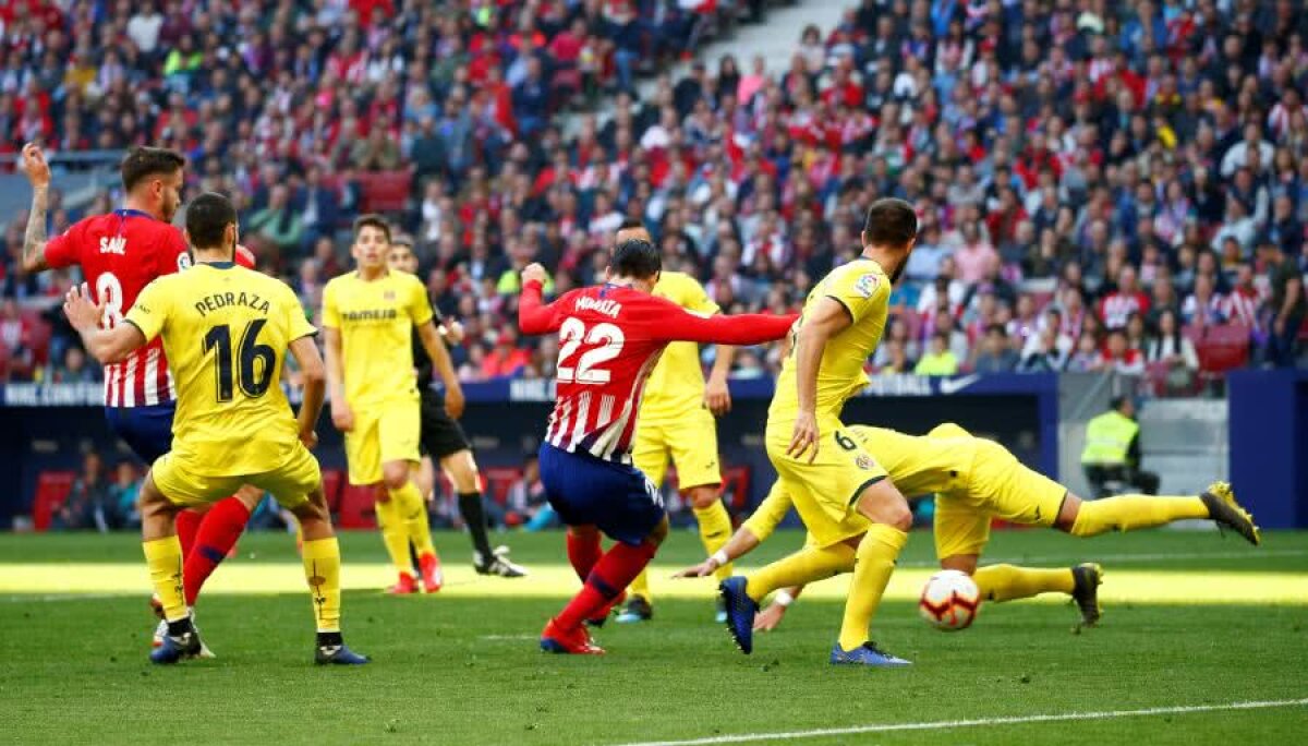 ATLETICO - VILLARREAL 2-0 // Atletico confirmă meciul bun cu Juventus cu o nouă victorie: 2-0 cu Villarreal! Morata primul gol pentru madrileni