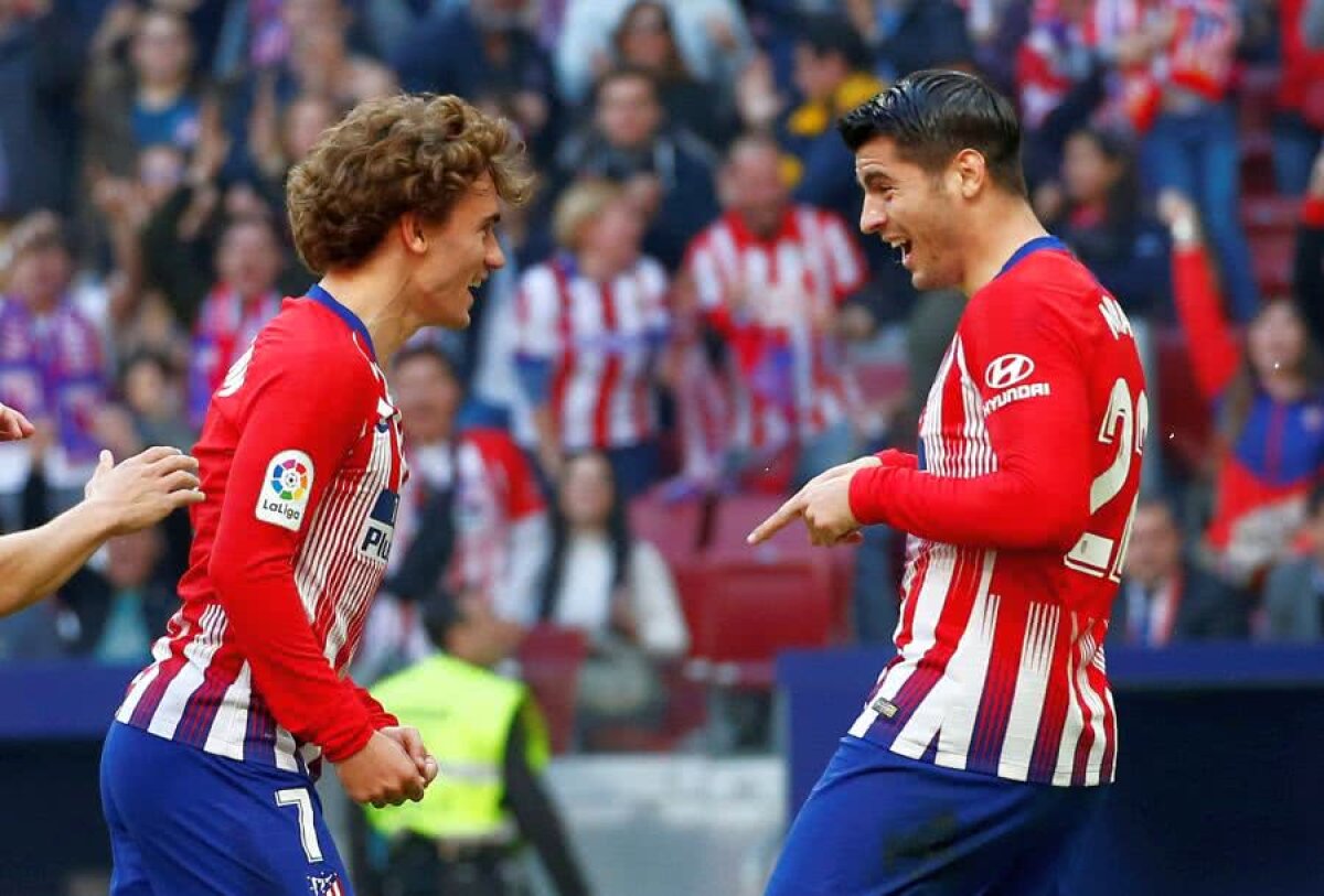 ATLETICO - VILLARREAL 2-0 // Atletico confirmă meciul bun cu Juventus cu o nouă victorie: 2-0 cu Villarreal! Morata primul gol pentru madrileni