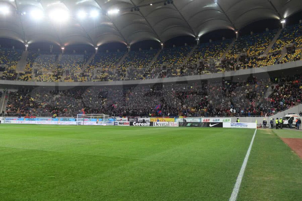 FCSB - CS U CRAIOVA // VIDEO + FOTO Atmosferă de zile mari pe Arena Națională! Oltenii, spectacol pirotehnic