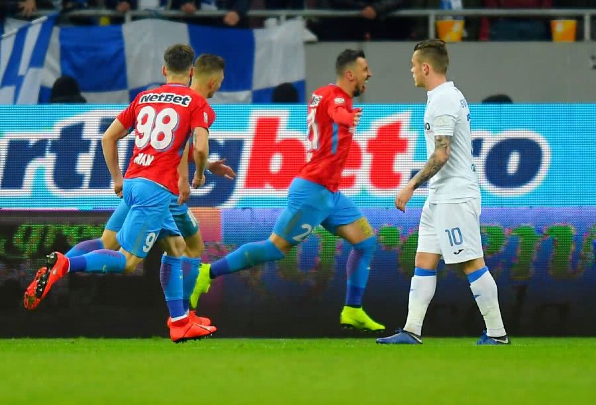 FOTO+VIDEO » FCSB - CSU Craiova 3-2 » Victorie ELECTRIZANTĂ pentru echipa lui Teja! Urmărește GSP LIVE cu reacții de la Arena Națională