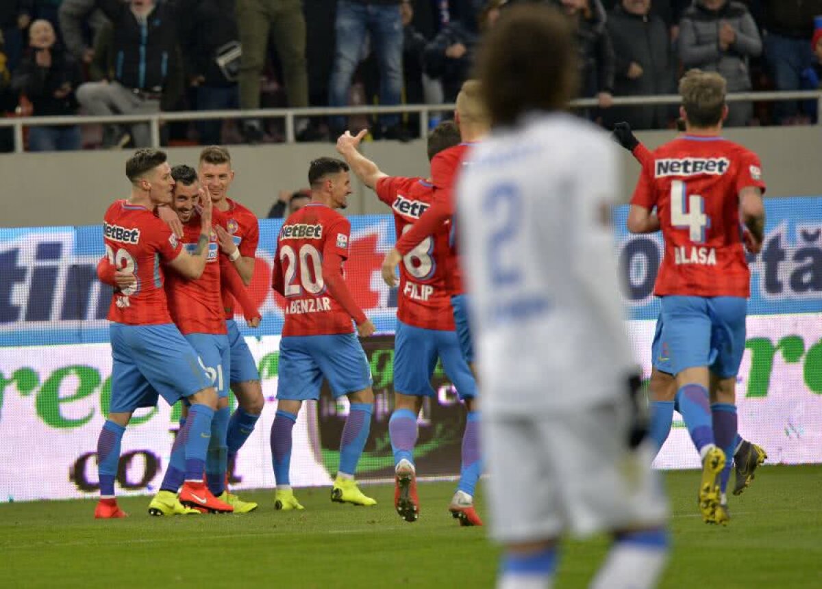 FOTO+VIDEO » FCSB - CSU Craiova 3-2 » Victorie ELECTRIZANTĂ pentru echipa lui Teja! Urmărește GSP LIVE cu reacții de la Arena Națională