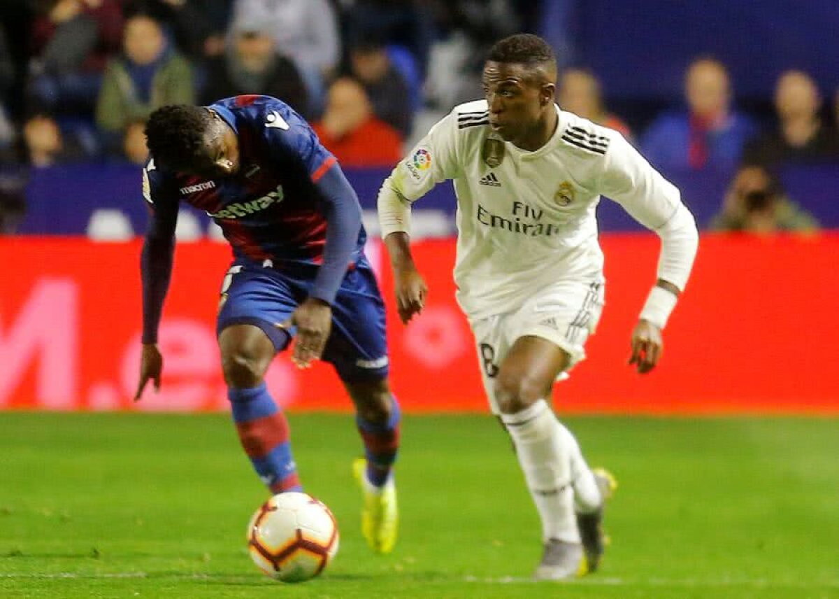 LEVANTE - REAL MADRID 1-2 // VIDEO+FOTO Real câștigă greu în La Liga, cu două penalty-uri: urmează El Clasico