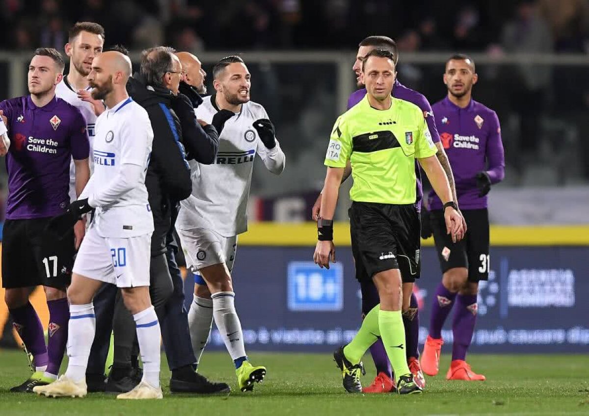 VIDEO FIORENTINA - INTER 3-3 // Derby de coșmar în Serie A pentru Inter, decis în minutul 111 după consultarea VAR-ului