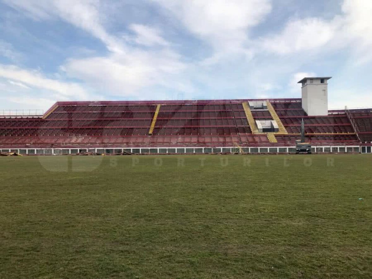 ATENȚIE, CADE GIULEȘTIUL! Buldozerele au intrat azi în arena Rapidului! Imagini în premieră 