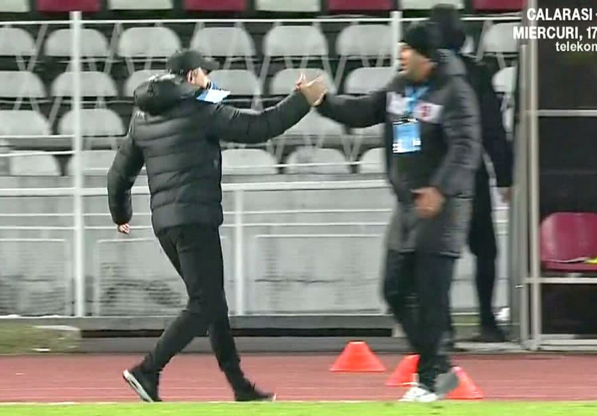 VIDEO + FOTO Gică Hagi a oferit faza serii în Hermannstadt - Viitorul » Moment genial cu Vasile Miriuță + reacția „Regelui”