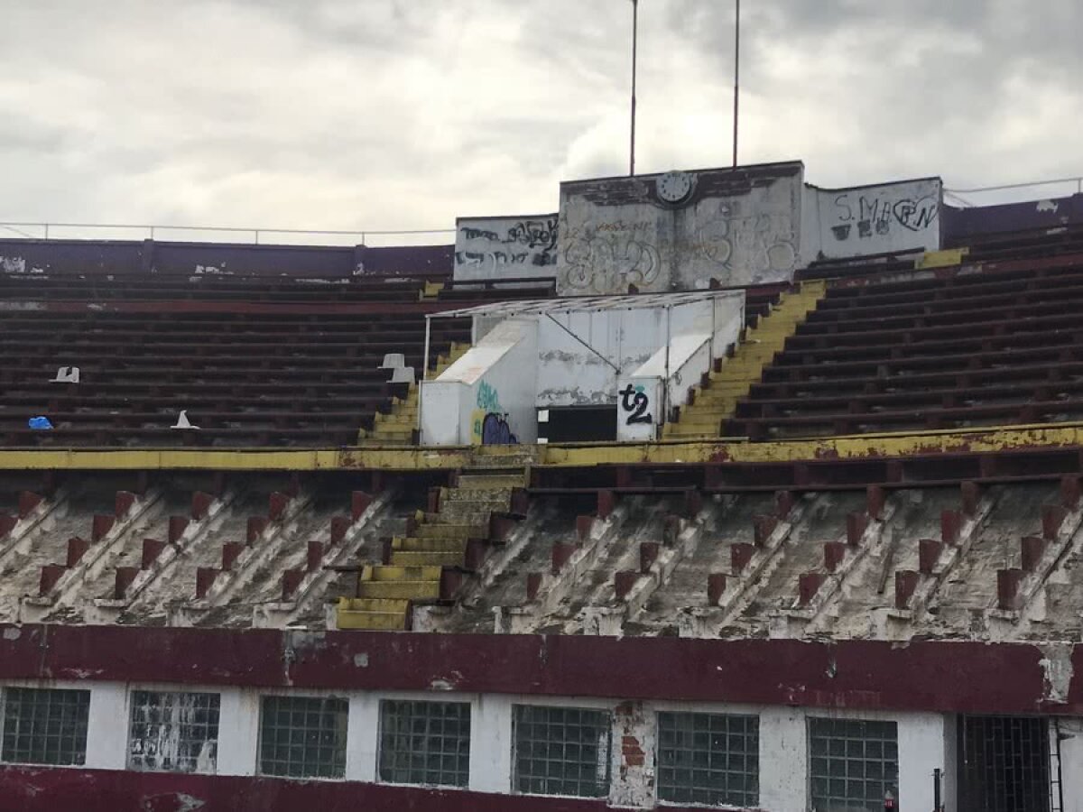 ATENȚIE, CADE GIULEȘTIUL! Buldozerele au intrat azi în arena Rapidului! Imagini în premieră 