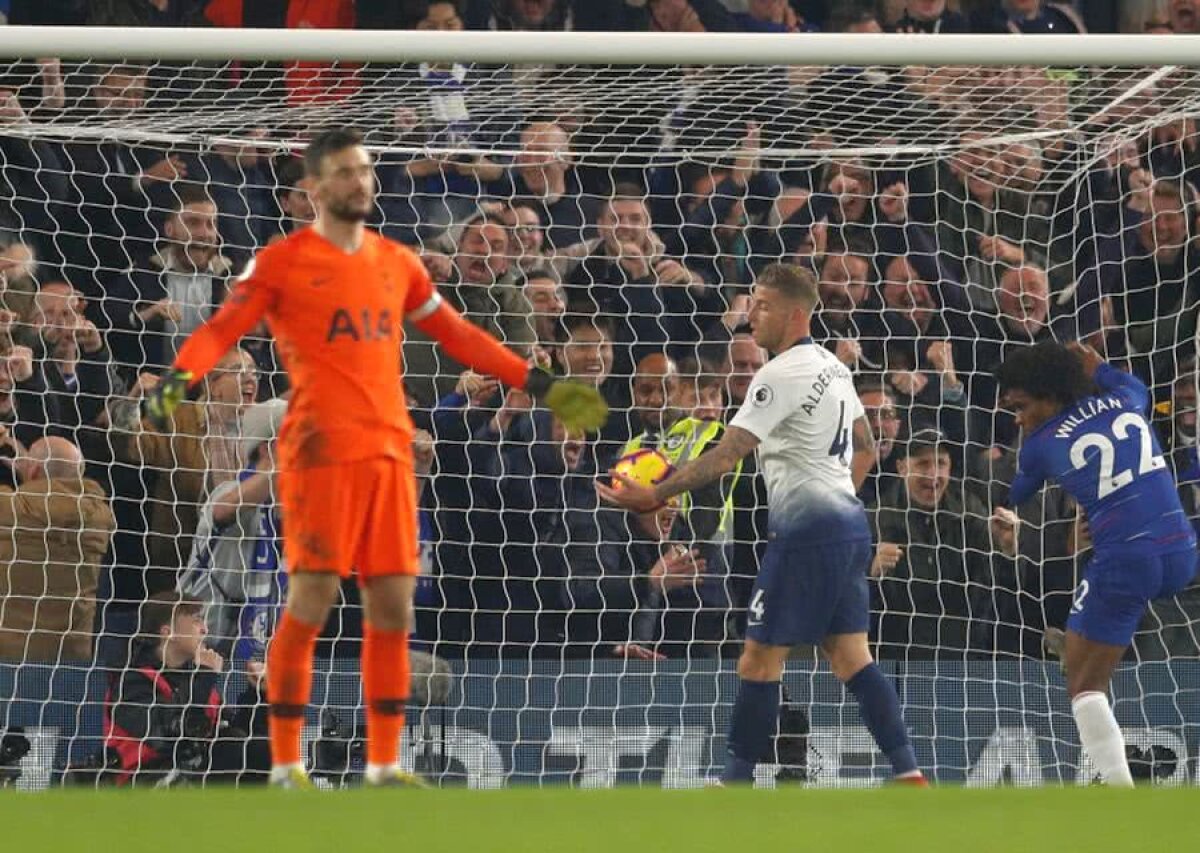 CHELSEA - TOTTENHAM 2-0 // VIDEO+FOTO Autogol rar întâlnit în derby-ul londonez din Premier League! Lupta pentru locurile de Ligă e incredibil de încinsă