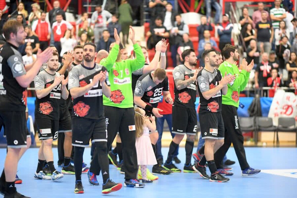 DINAMO - SPORTING 26-27 // FOTO + VIDEO Prăbușiți în repriza secundă! Dinamo a ratat inexplicabil calificarea în optimile Ligii, deși la pauză conducea cu 15-11!