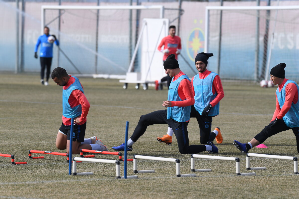 FCSB // GALERIE FOTO + VIDEO 25 de imagini de la antrenamentul FCSB-ului de azi: cum pregătește Mihai Teja meciul cu FC Voluntari