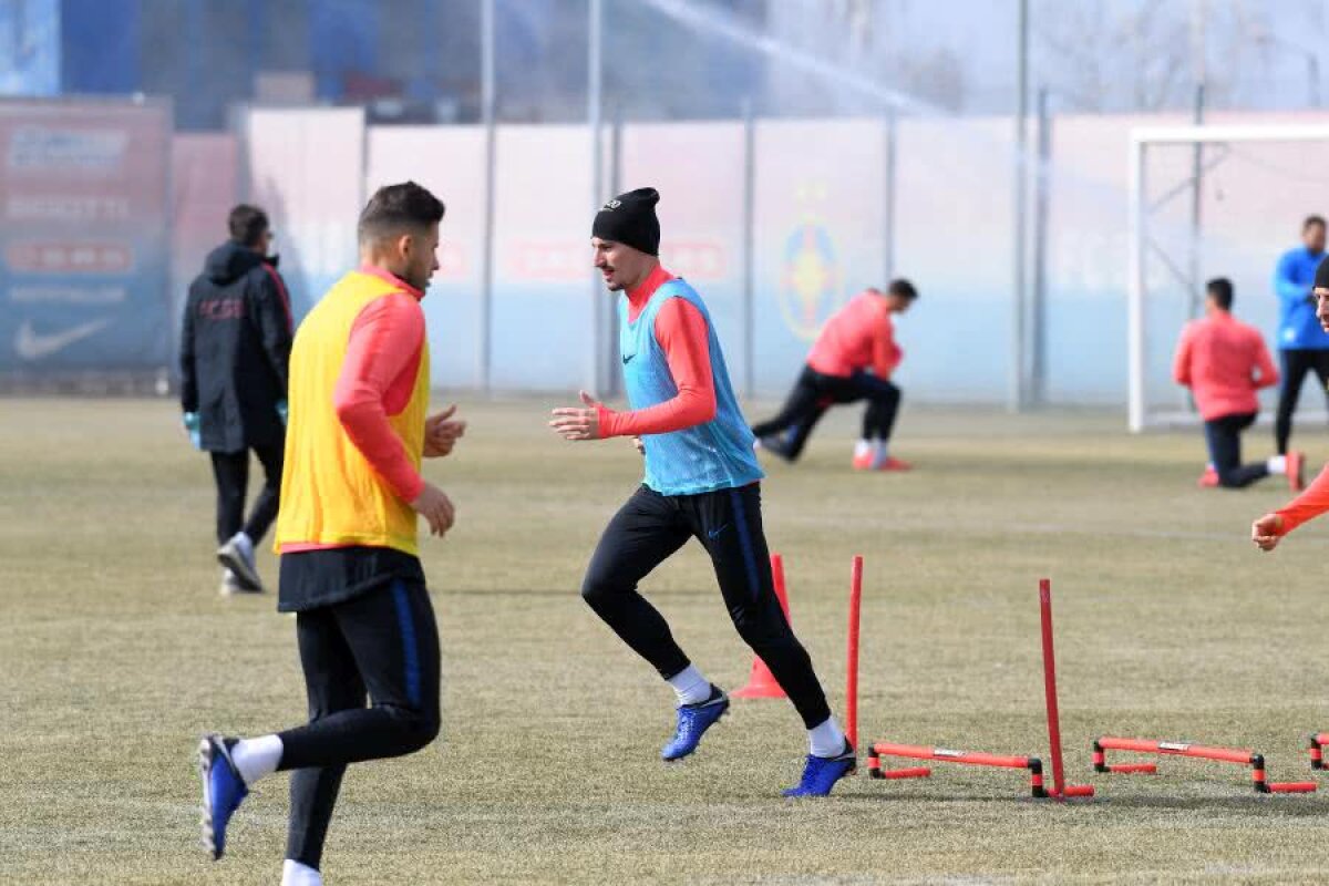 FCSB // GALERIE FOTO + VIDEO 25 de imagini de la antrenamentul FCSB-ului de azi: cum pregătește Mihai Teja meciul cu FC Voluntari