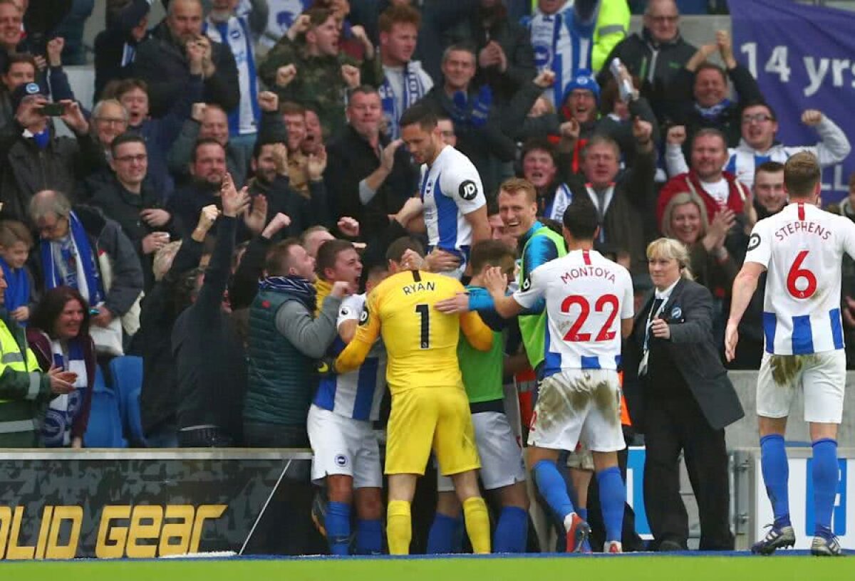 Brighton - Huddersfield 1-0 // VIDEO+FOTO Gol de 3 puncte pentru Florin Andone!