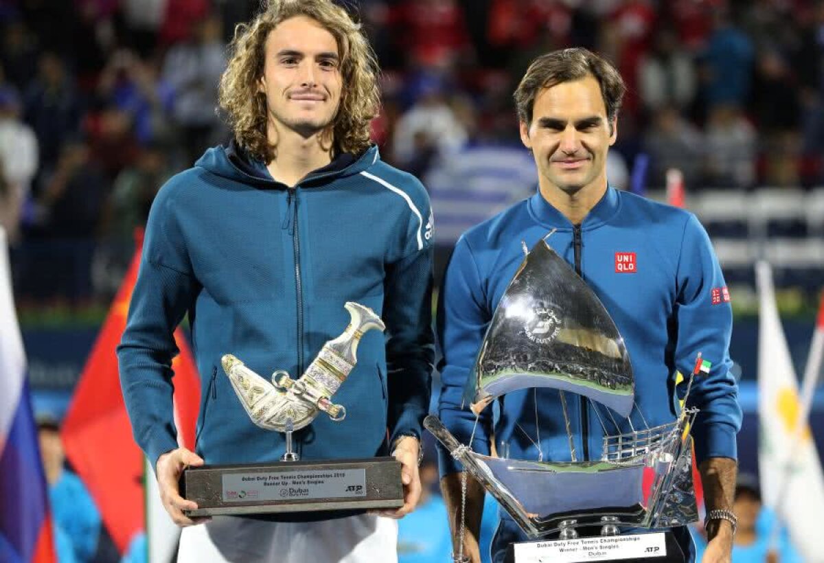 ATP DUBAI // VIDEO+FOTO Nemuritorul Roger Federer rescrie istoria tenisului modern! Elvețianul a câștigat la Dubai al 100-lea titlu al carierei, după o finală fără istoric cu Stefanos Tsitsipas