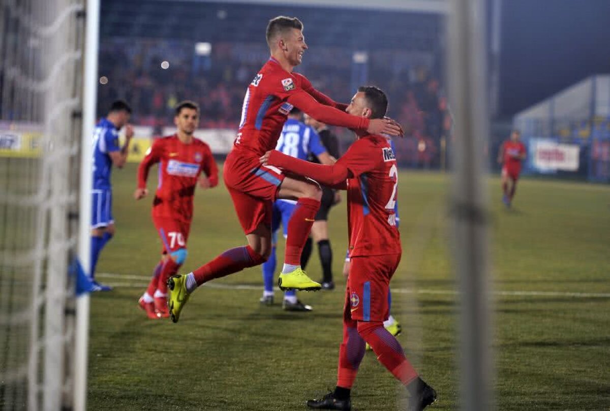 FC VOLUNTARI - FCSB 2-2 // VIDEO+FOTO Echipa lui Mihai Teja se încurcă la Voluntari și ratează șansa să egaleze liderul CFR Cluj