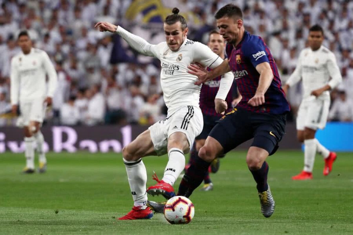 REAL MADRID - BARCELONA 0-1 // FOTO + VIDEO Barcelona, a doua victorie pe „Bernabeu” în 4 zile! Realul, învinsă de „scărița” de efect a lui Ivan Rakitic