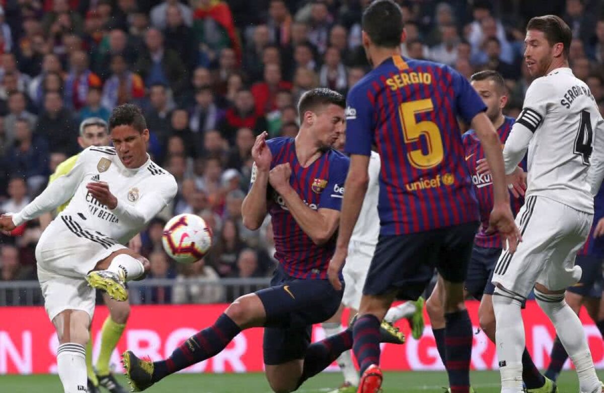 REAL MADRID - BARCELONA 0-1 // FOTO + VIDEO Barcelona, a doua victorie pe „Bernabeu” în 4 zile! Realul, învinsă de „scărița” de efect a lui Ivan Rakitic