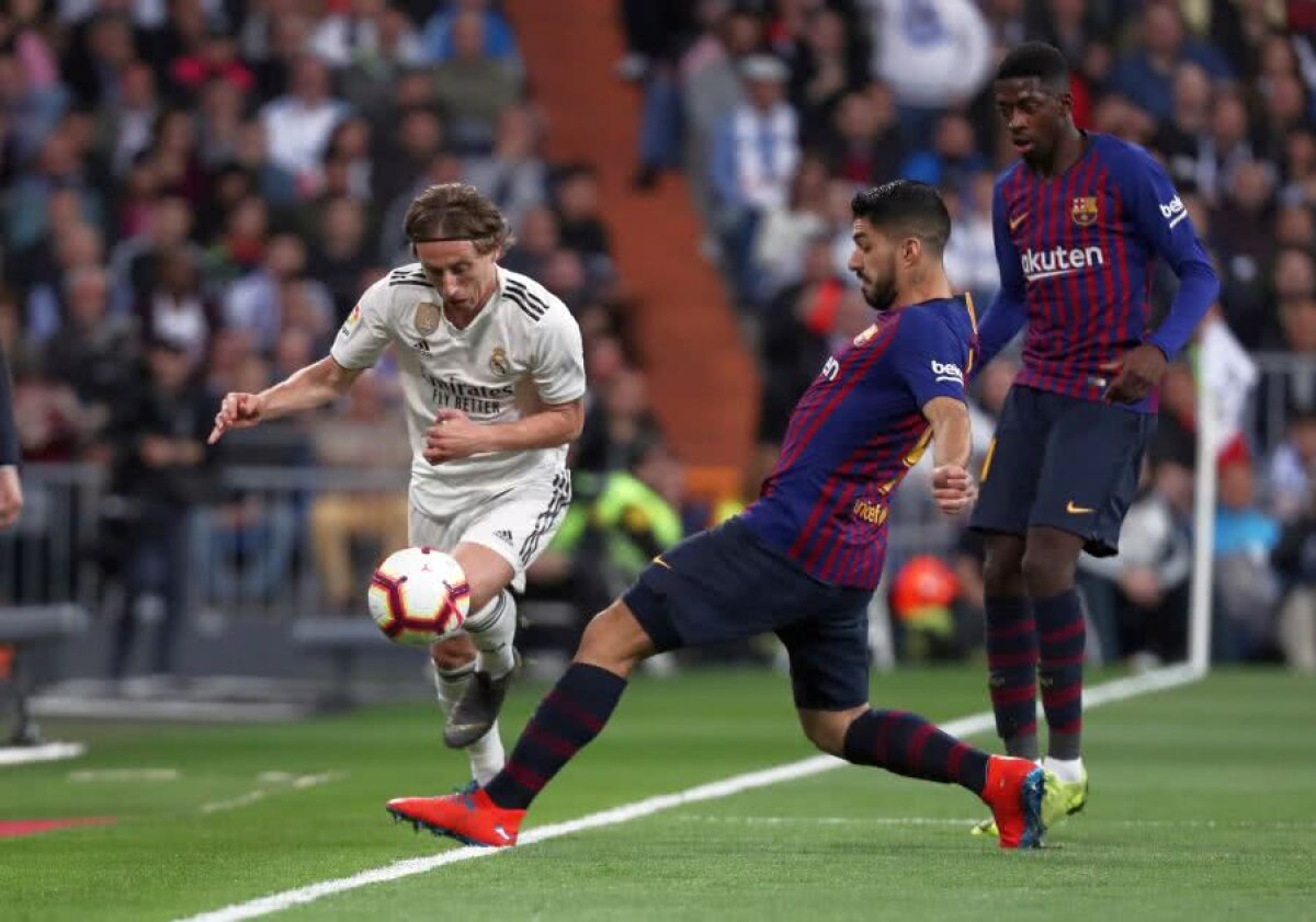 REAL MADRID - BARCELONA 0-1 // FOTO + VIDEO Barcelona, a doua victorie pe „Bernabeu” în 4 zile! Realul, învinsă de „scărița” de efect a lui Ivan Rakitic