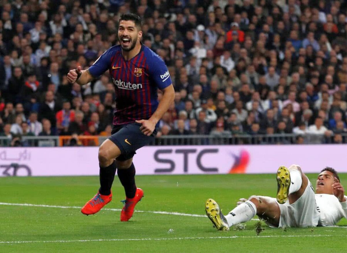 REAL MADRID - BARCELONA 0-1 // FOTO + VIDEO Barcelona, a doua victorie pe „Bernabeu” în 4 zile! Realul, învinsă de „scărița” de efect a lui Ivan Rakitic