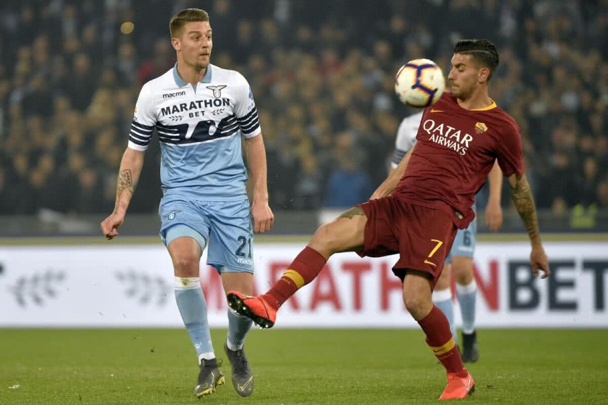 LAZIO - ROMA 3-0 // VIDEO+FOTO Echipa lui Ștefan Radu își umilește rivala în Derby della Capitale