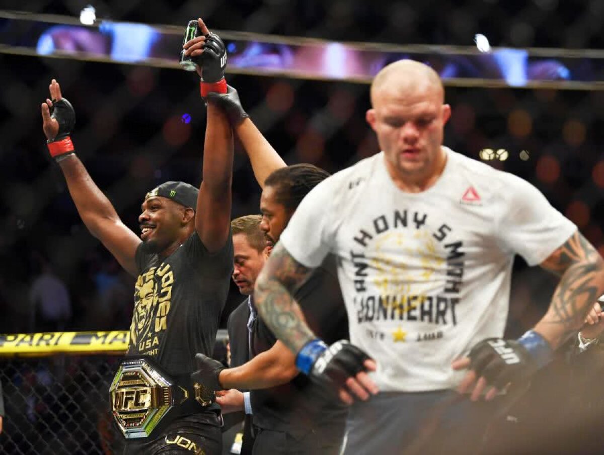 VIDEO + FOTO Jon Jones, campion suprem în UFC după lupta cu Anthony Smith: „N-am mai întâlnit așa ceva! Vorbea cu mine în timp ce îl loveam”