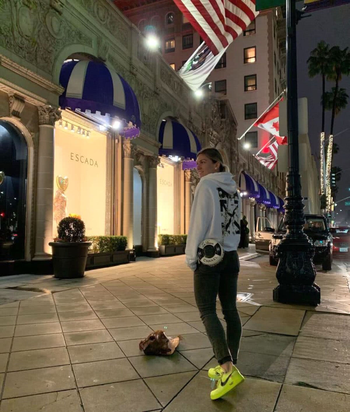 SIMONA HALEP LA INDIAN WELLS // Simona Halep, în căutarea lui Richard Gere: „Unde ești?” » Cum s-a fotografiat Simona în Los Angeles