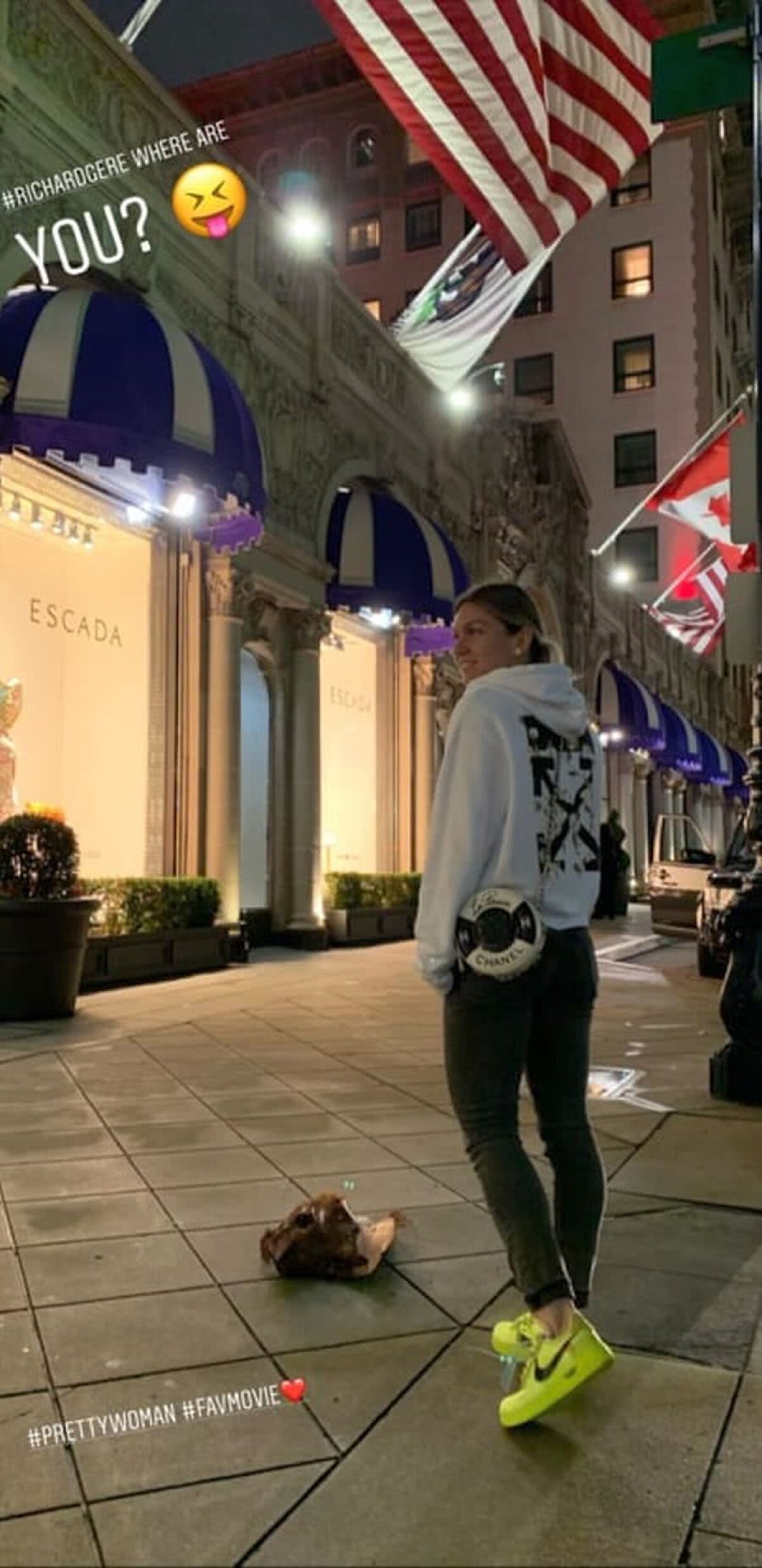 SIMONA HALEP LA INDIAN WELLS // Simona Halep, în căutarea lui Richard Gere: „Unde ești?” » Cum s-a fotografiat Simona în Los Angeles