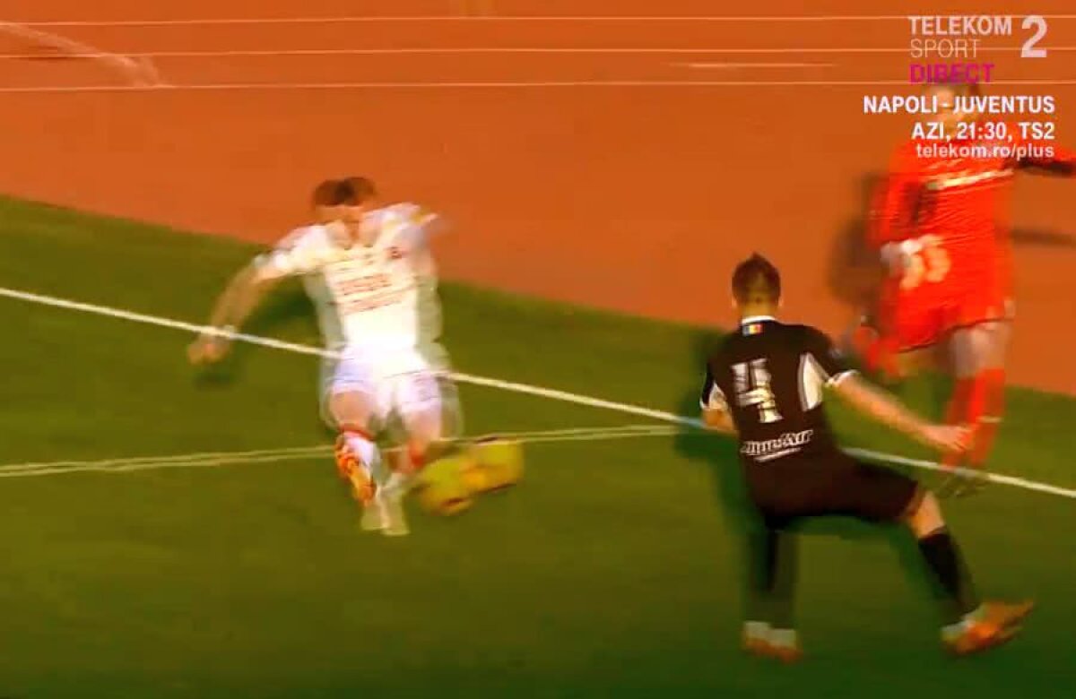 HERMANNSTADT - POLI IAȘI // VIDEO+FOTO Ce prostie a făcut Denis Rusu! Cum s-a încheiat faza din minutul 20