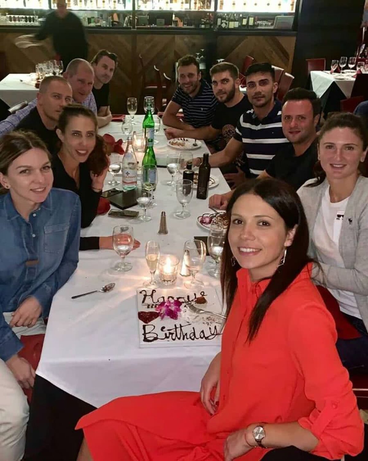 FOTO Raluca Olaru, petrecere cu Simona Halep, Begu și Buzărnescu înainte de Indian Wells: „Hello 30!”