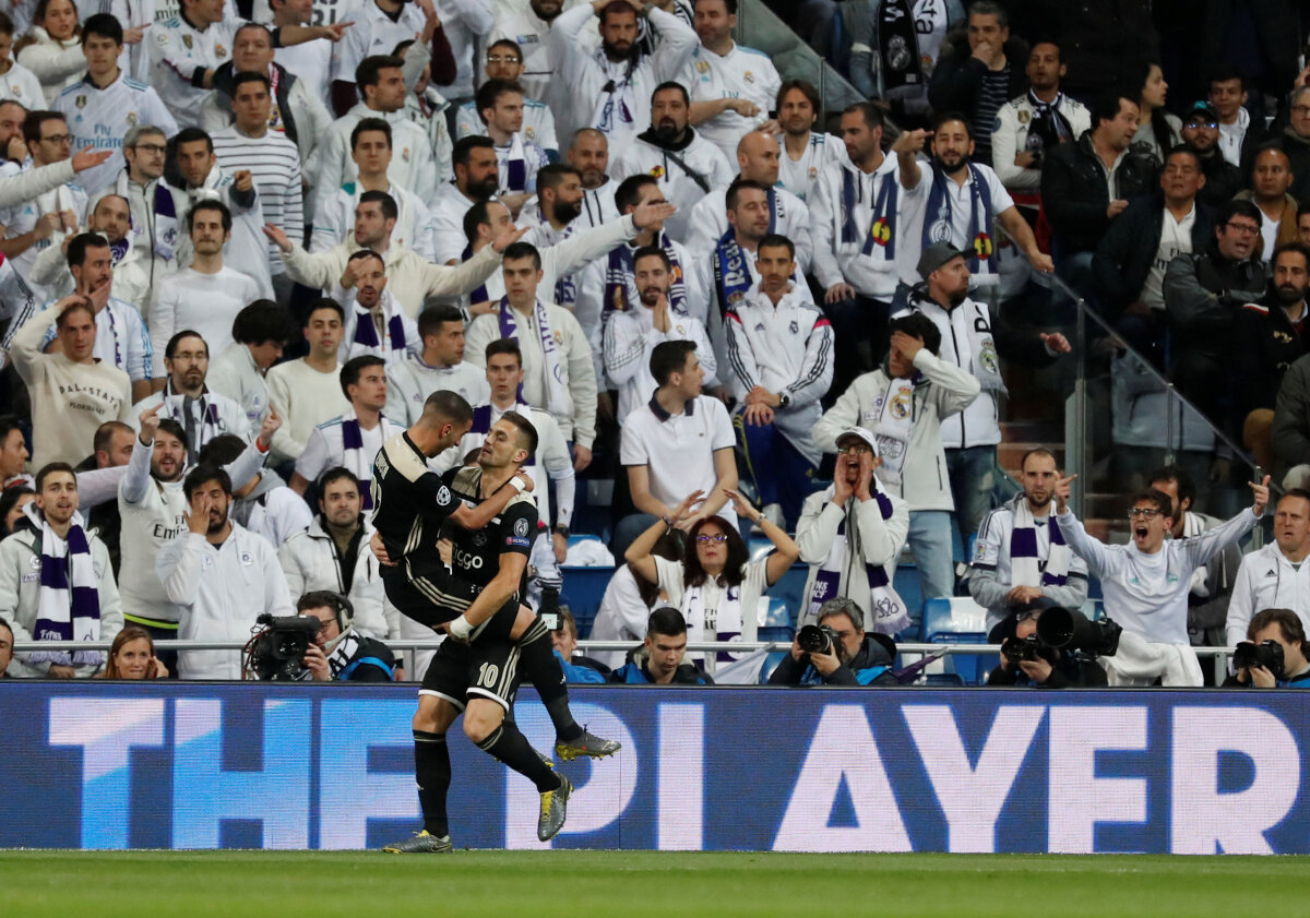 OPTIMI UEFA CHAMPIONS LEAGUE // Real Madrid, UMILITĂ de Ajax pe „Bernabeu” » Deținătoarea Ligii e OUT din competiție + Tottenham se califică fără gol primit