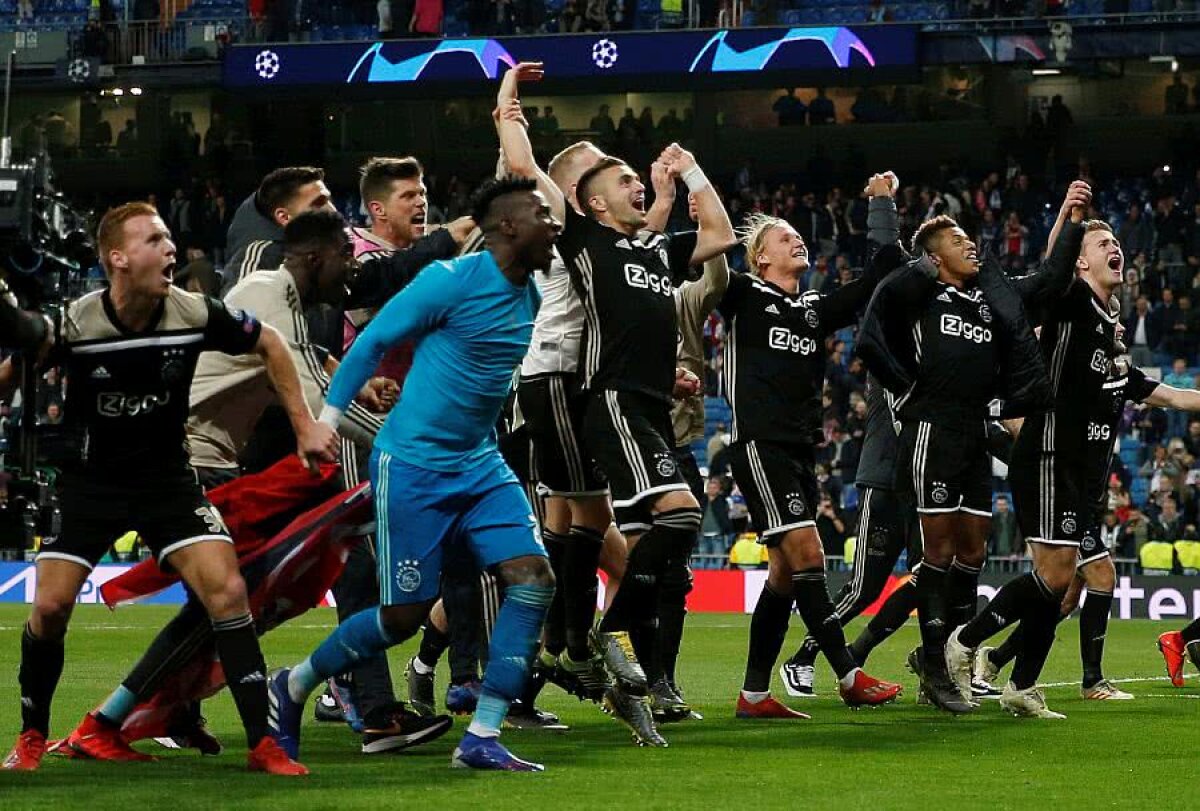 OPTIMI UEFA CHAMPIONS LEAGUE // Real Madrid, UMILITĂ de Ajax pe „Bernabeu” » Deținătoarea Ligii e OUT din competiție + Tottenham se califică fără gol primit