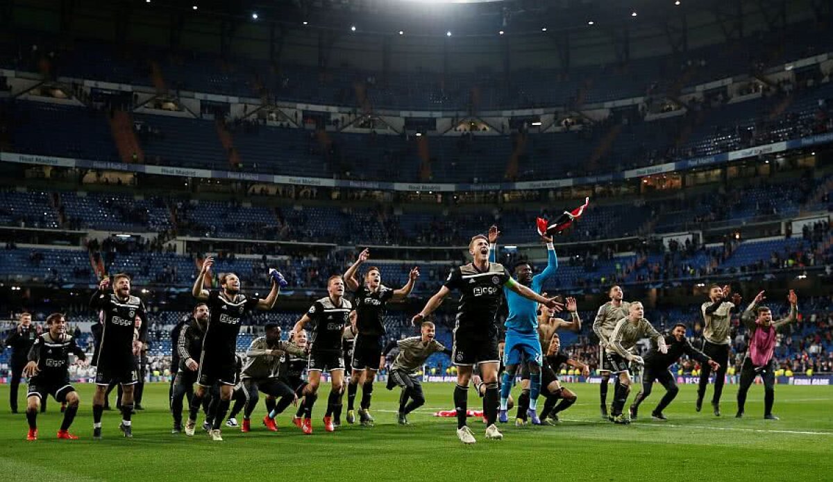 OPTIMI UEFA CHAMPIONS LEAGUE // Real Madrid, UMILITĂ de Ajax pe „Bernabeu” » Deținătoarea Ligii e OUT din competiție + Tottenham se califică fără gol primit