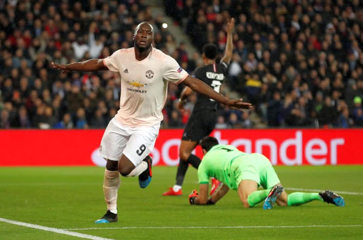 PSG - MANCHESTER UNITED // VIDEO + FOTO Lukaku, „dublă” în 30 de minute! Gafe monumentale făcute de Buffon și Kehrer