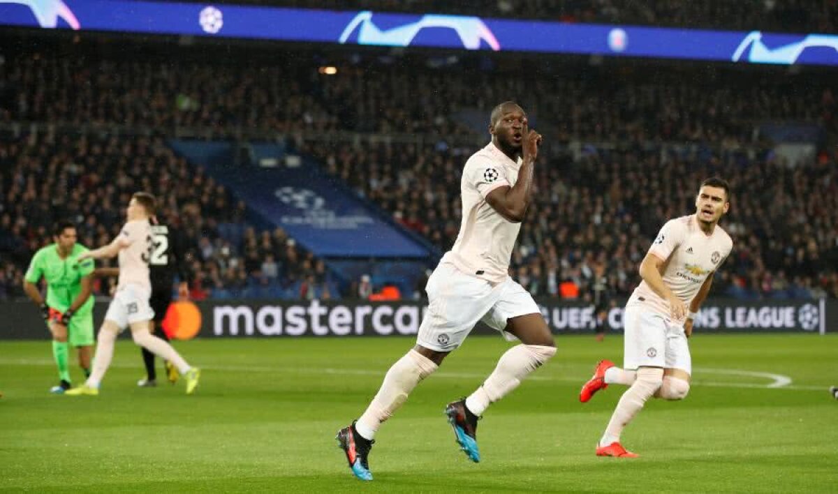 PSG - MANCHESTER UNITED // VIDEO + FOTO Lukaku, „dublă” în 30 de minute! Gafe monumentale făcute de Buffon și Kehrer