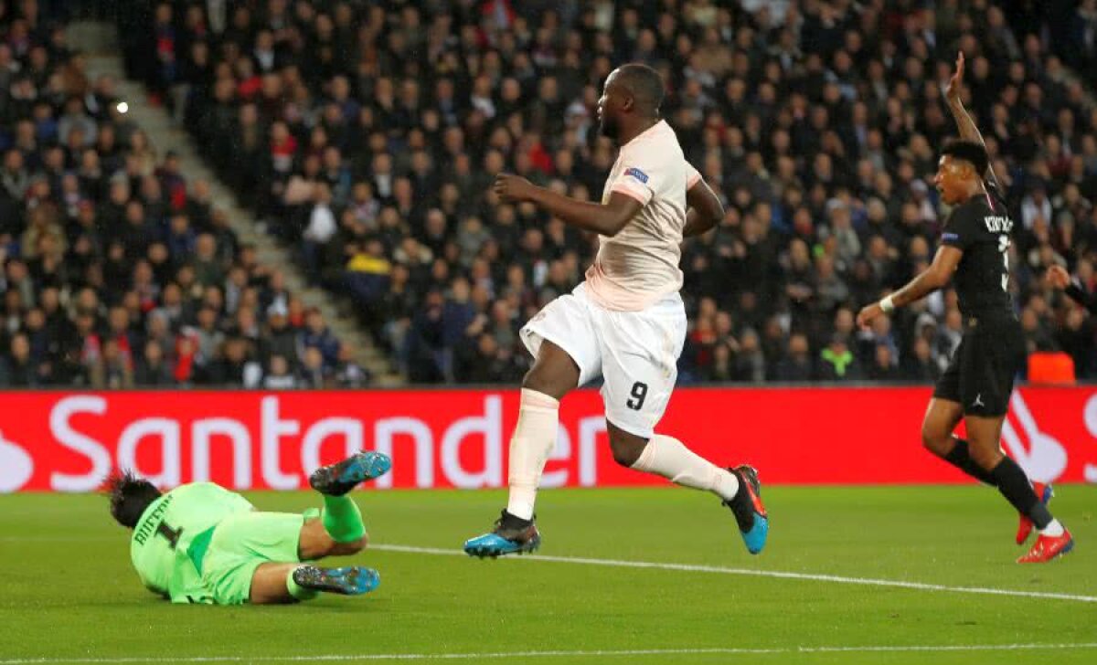 PSG - MANCHESTER UNITED // VIDEO + FOTO Lukaku, „dublă” în 30 de minute! Gafe monumentale făcute de Buffon și Kehrer