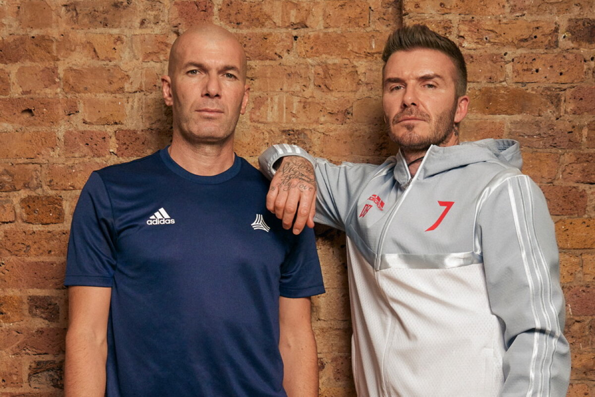 FOTO David Beckham și Zinedine Zidane sărbătoresc 25 de ani de la lansarea ghetelor cu care aceştia au jucat în cariera lor