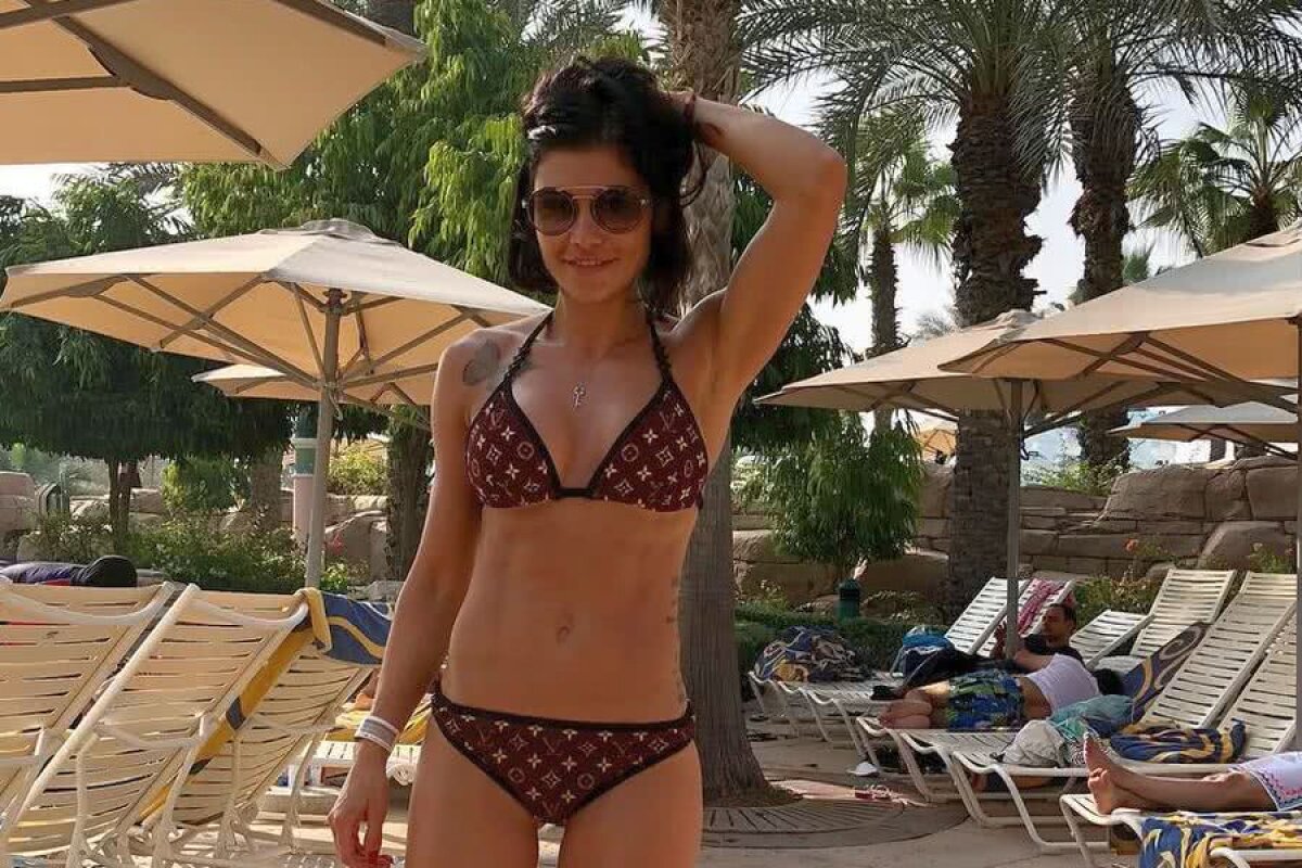 FOTO Antoaneta Tătărușanu arată perfect, după ce a născut de 3 ori » Imagini SUPERHOT cu soția lui Ciprian Tătărușanu