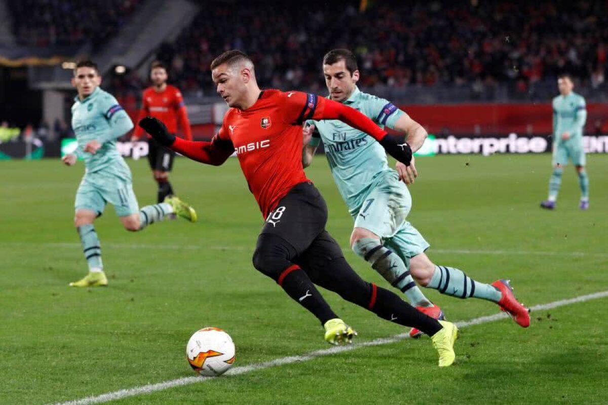 „OPTIMILE” EUROPA LEAGUE // VIDEO+FOTO » Seară spectaculoasă în Europa League: Arsenal învinsă clar de Rennes, Sevilla, egal acasă cu Sparta » Toate rezultatele