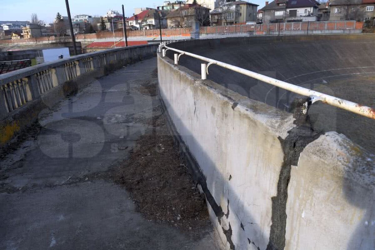 STADION DINAMO // VIDEO + FOTO EXCLUSIV Reportaj GSP în ruinele velodromului din „Ștefan cel Mare”: «monument» pentru unii,  «relicvă» pentru restul